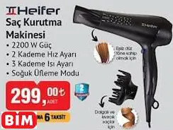 HEİFER SAÇ KURUTMA MAKİNESİ